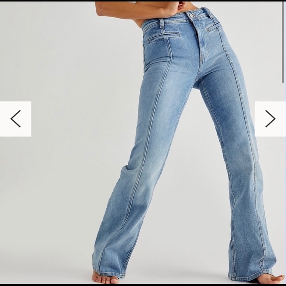 free people firecracker jeans iso - Picture 2 of 3